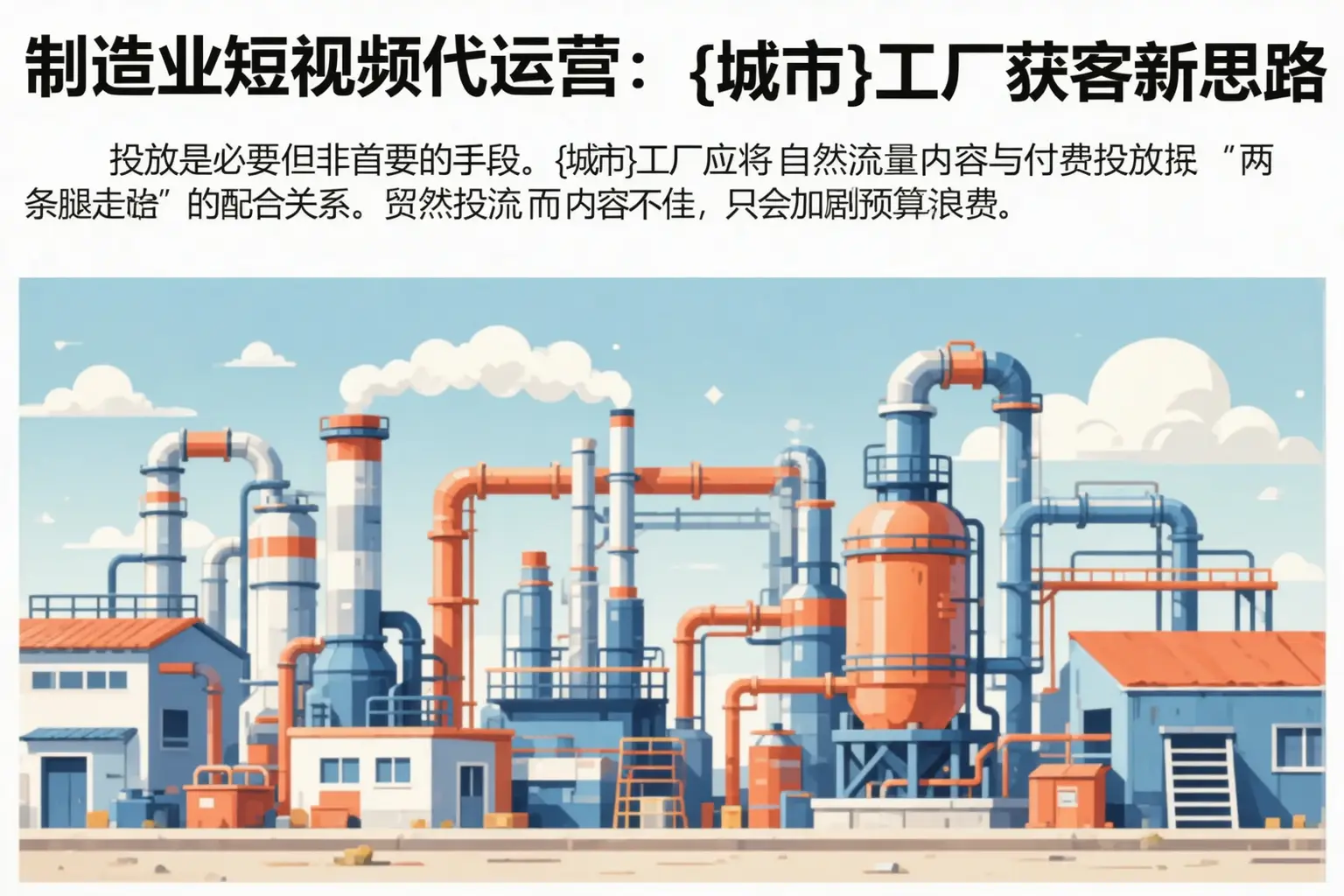 制造业短视频代运营:屏边工厂获客新思路